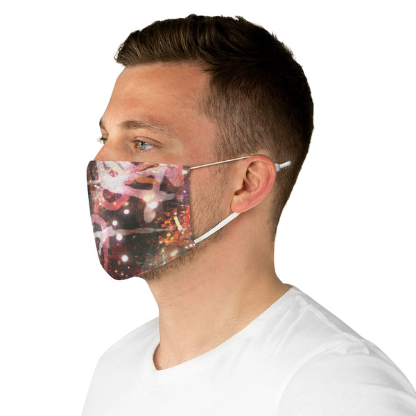 "Burned Out" Fabric Face Mask