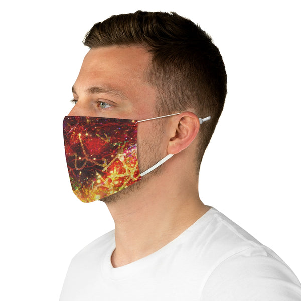 "Battle Against A True Hero" Fabric Face Mask