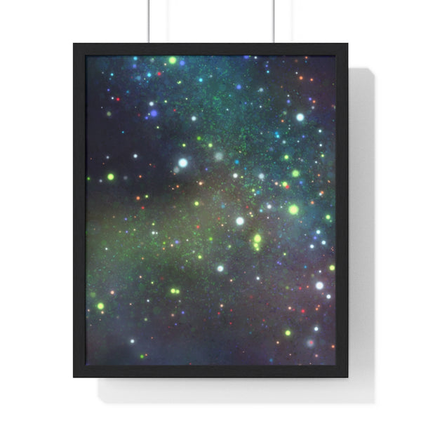 The Space Collection: "Earth" - Framed Poster