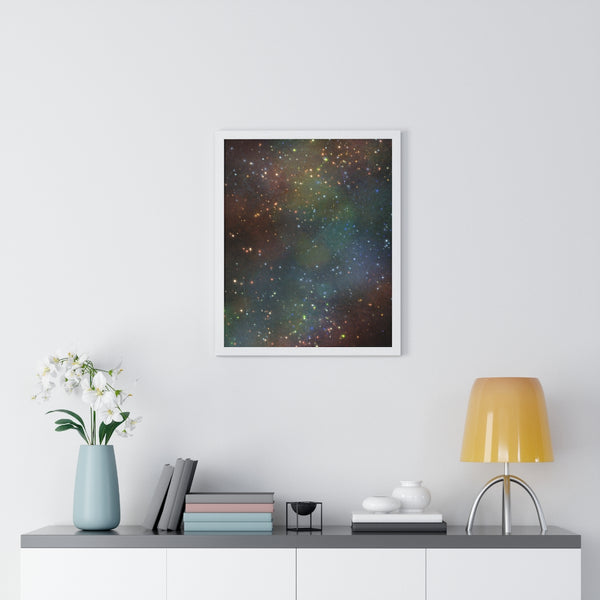 The Space Collection: "Pluto" - Framed Poster