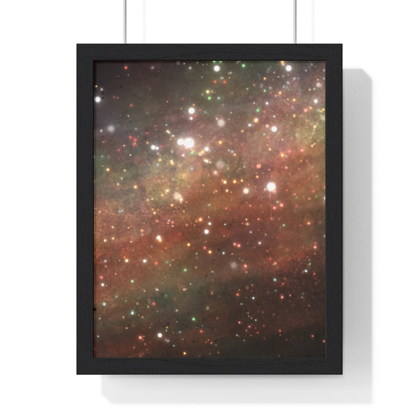 The Space Collection: "Uranus" - Framed Poster