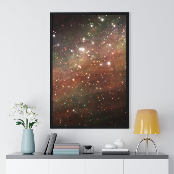 The Space Collection: "Uranus" - Framed Poster