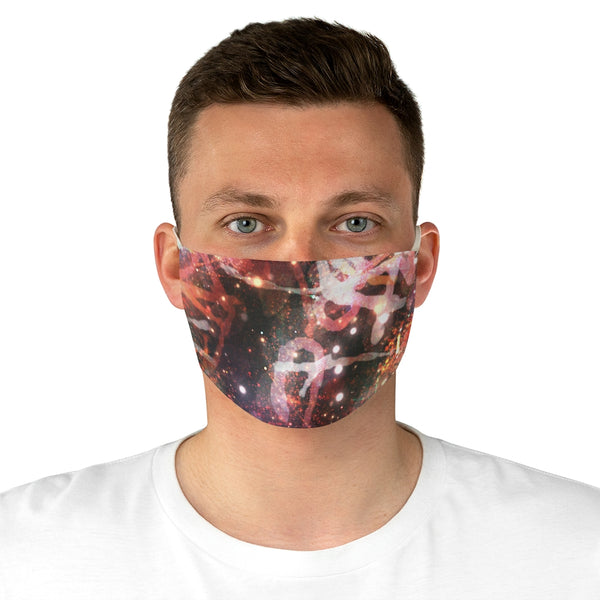 "Burned Out" Fabric Face Mask